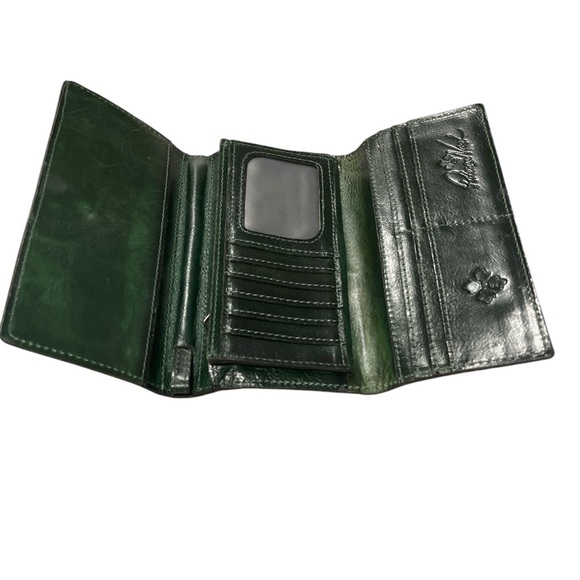 Patricia Nash Leather Suede Beverley Wallet  0085 - Picture 9 of 12